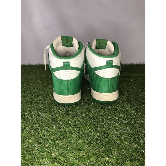 Rare Nike Dunk High (2010) Sail / Lucky Green 317982 100 US Men\'s Size 13 Shoes